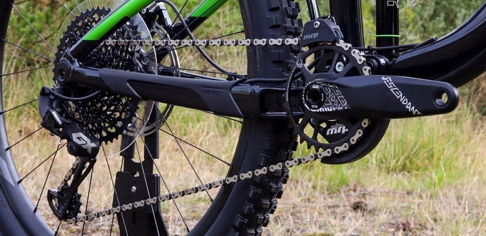 Giant Reign drivetrain